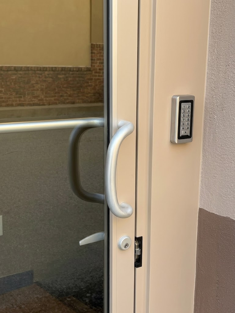 Keypad entry at Private Tee Golf
